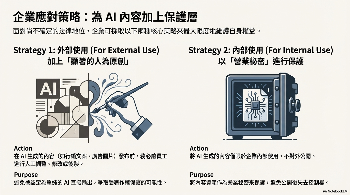 NotebookLM 簡報：企業 AI 內部使用政策