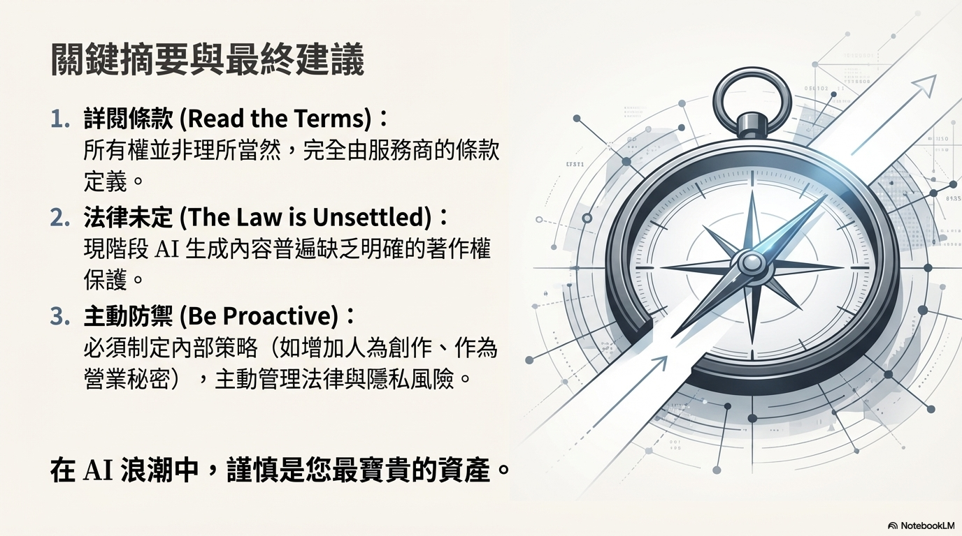 NotebookLM 簡報：持續檢查條款與風險管理